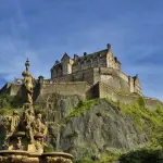 Castelo de Edimburgo - Aterrissei em Edimburgo, Escócia
