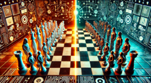image 1 - Humanos e Algoritmos: O novo tabuleiro do alinhamento organizacional