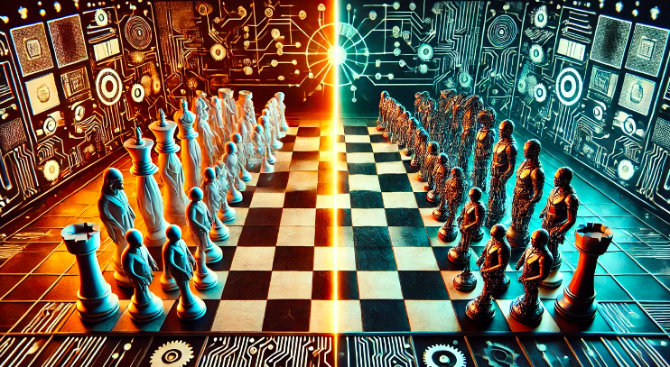 image 1 - Humanos e Algoritmos: O novo tabuleiro do alinhamento organizacional