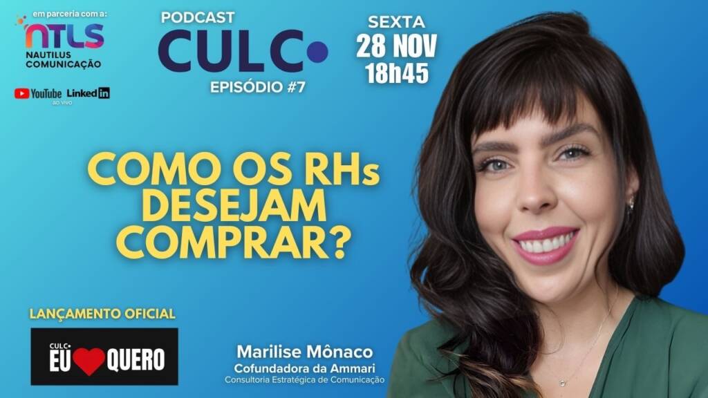 image interna - Podcast CULC #7: lançamento EU❤️QUERO